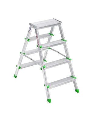 SM Saraylı 4+4 Çift Taraflı Alüminyum Merdiven