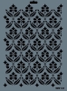 Rich New Seri N-157 Stencil 35x25 cm