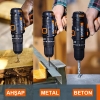 Worx Wx370.9C 20Volt/2.0Ah. Liıon Tek Akülü Profesyonel Şarjlı Darbeli Matkap