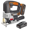 Worx Wx543.9C 20Volt 2.0Ah Liıon Profesyonel Tek Akülü Şarjlı Dekupaj Testere